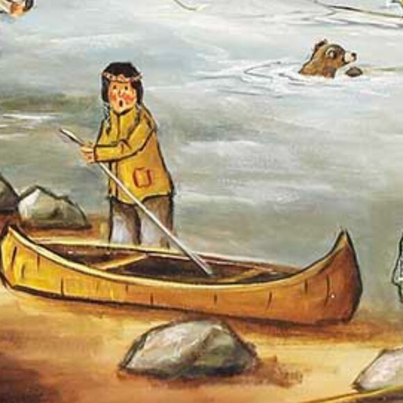 New sealed Trefl 1000pcs Adult Puzzle -He's Laughing Canadian First Nation - Picture 9 of 16